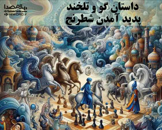 داستان پدید آمدن شطرنج در شاهنامه فردوسی