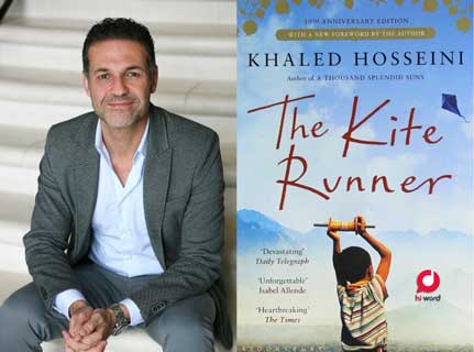 خالد حسینی نویسنده رمان صوتی بادبادک باز